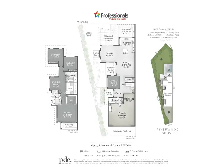 Floorplan of Homely house listing, 1/5019 Riverwood Grove, Benowa QLD 4217