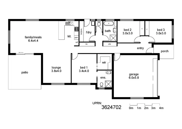 Floorplan of Homely house listing, Address available on request