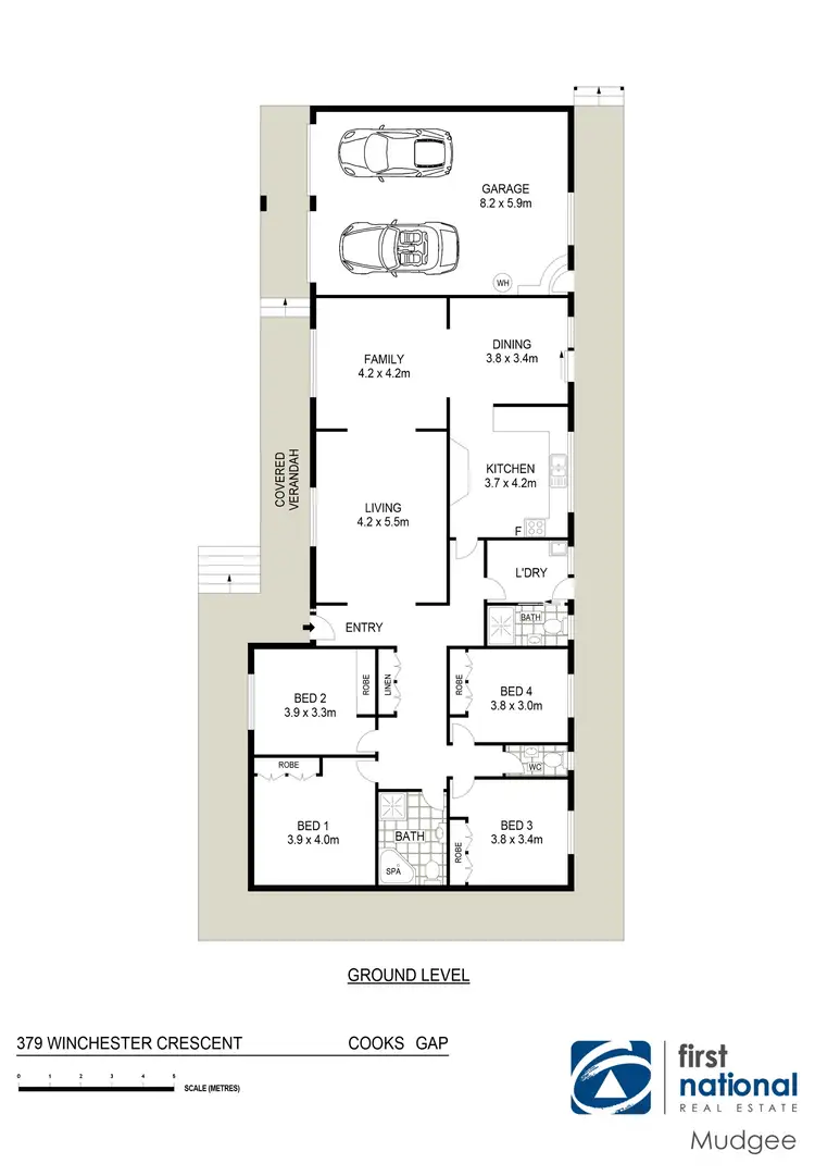 Floorplan of Homely rural property listing, 379 Winchester Crescent, Mudgee NSW 2850