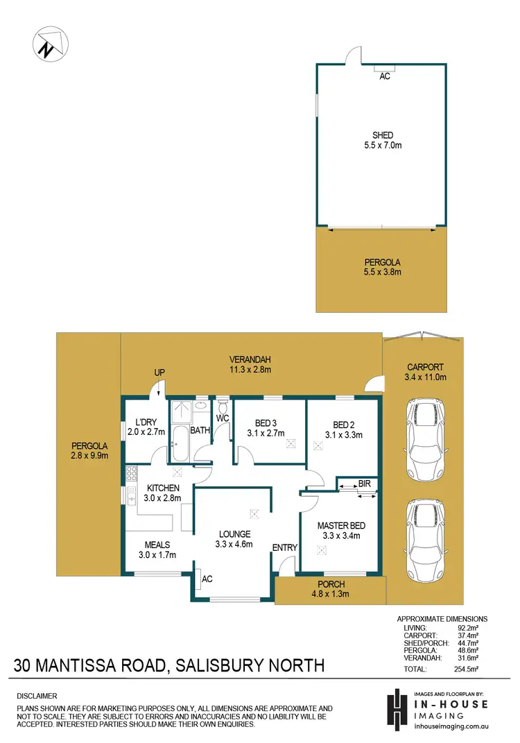 Floorplan of Homely house listing, 30 Mantissa Road, Salisbury North SA 5108