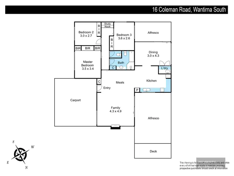Floorplan of Homely house listing, 16 Coleman Road, Wantirna South VIC 3152