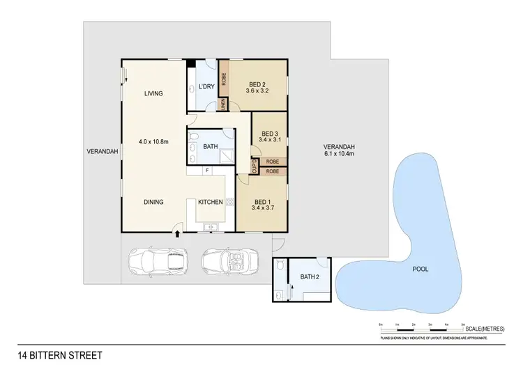 Floorplan of Homely house listing, 14 Bittern Street, Wulagi NT 812
