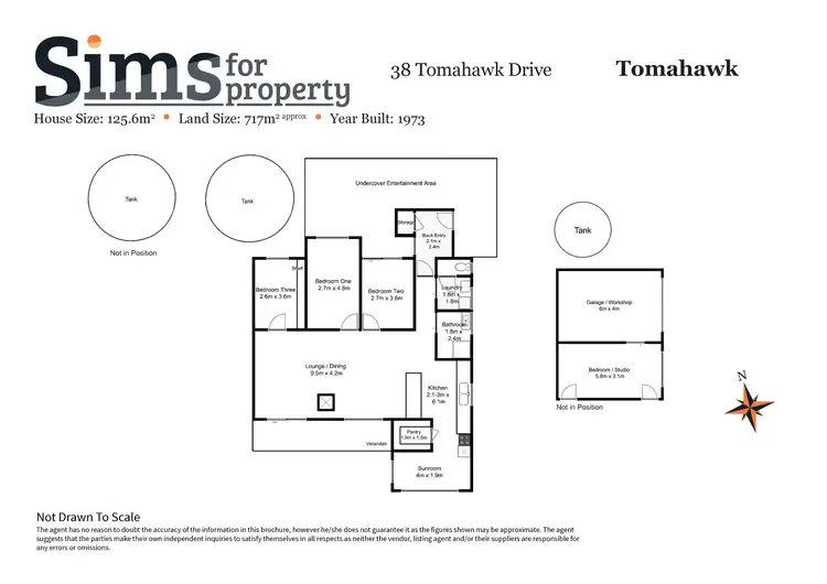 Floorplan of Homely house listing, 38 Tomahawk Drive, Tomahawk TAS 7262