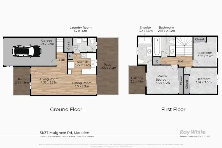 Floorplan of Homely house listing, 51/37 Mulgrave Road, Marsden QLD 4132