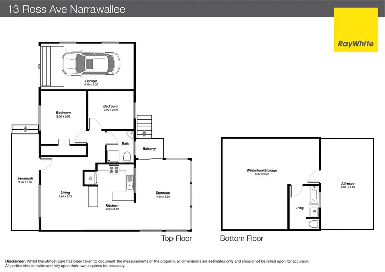 Floorplan of Homely house listing, 13 Ross Avenue, Narrawallee NSW 2539