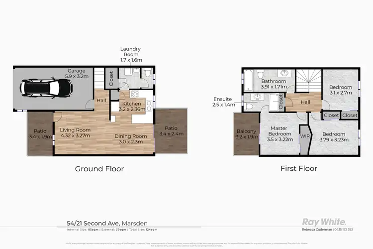 Floorplan of Homely house listing, 54/21-29 Second Avenue, Marsden QLD 4132