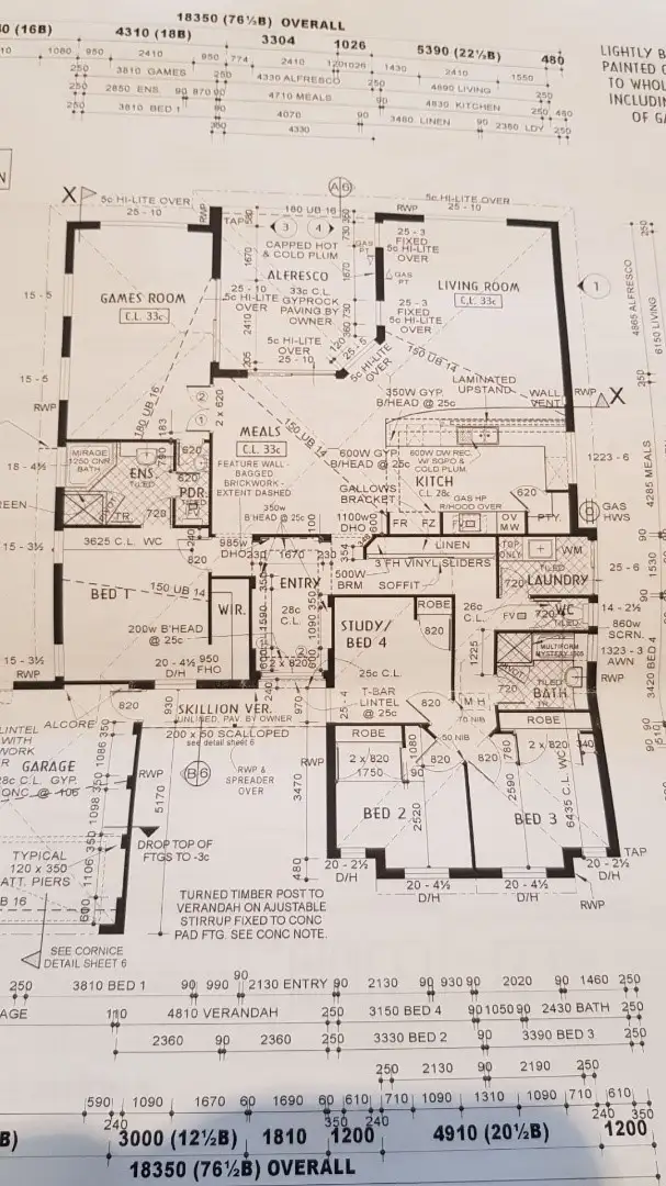 Floorplan of Homely house listing, 6 Whatman Way, Australind WA 6233