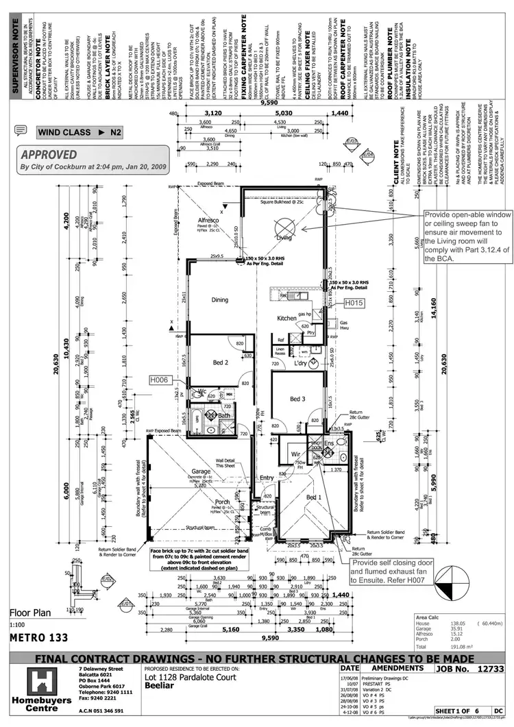 Floorplan of Homely house listing, 16 Pardalote Court, Beeliar WA 6164