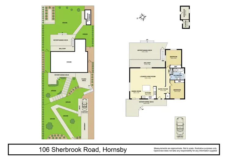 Floorplan of Homely house listing, 106 Sherbrook Road, Hornsby NSW 2077