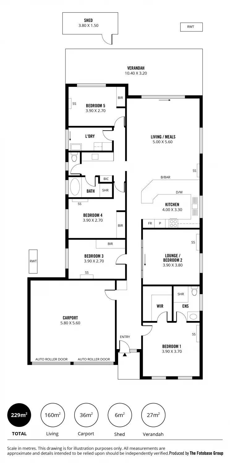 Floorplan of Homely house listing, 49 Montrose Sreet, Ferryden Park SA 5010