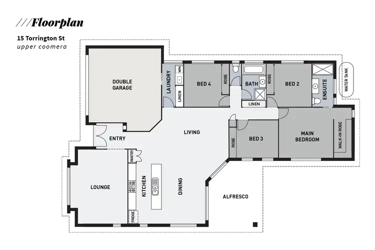 Floorplan of Homely house listing, 15 Torrington Street, Upper Coomera QLD 4209