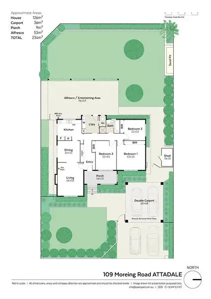 Floorplan of Homely house listing, 109 Moreing Road, Attadale WA 6156
