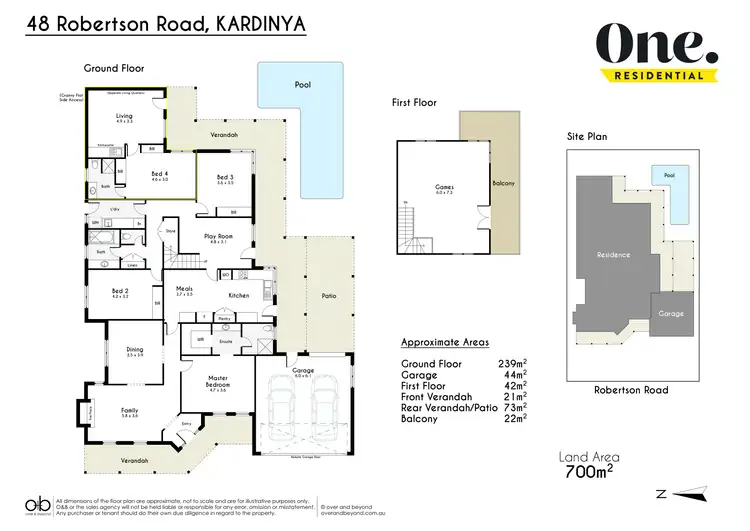 Floorplan of Homely house listing, 48 Robertson Road, Kardinya WA 6163