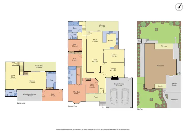 Floorplan of Homely house listing, 366 Dandelion Drive, Rowville VIC 3178