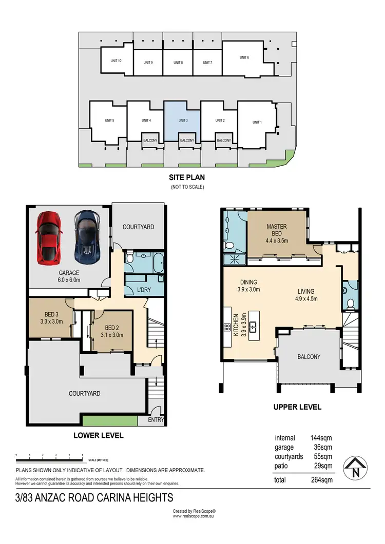 Floorplan of Homely townhouse listing, 3/83 Anzac Road, Carina Heights QLD 4152