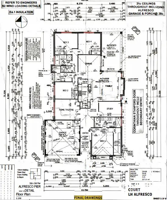 Floorplan of Homely house listing, 145 Frankland Avenue, Hammond Park WA 6164