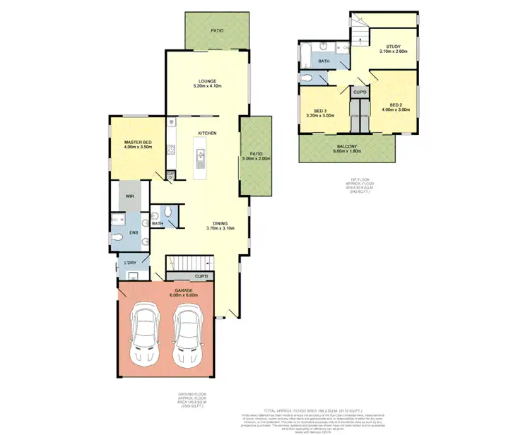 Floorplan of Homely townhouse listing, 47/1 Manacor Place, Coombabah QLD 4216