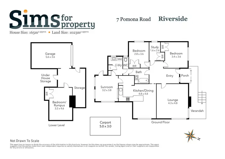 Floorplan of Homely house listing, 7 Pomona Road, Riverside TAS 7250