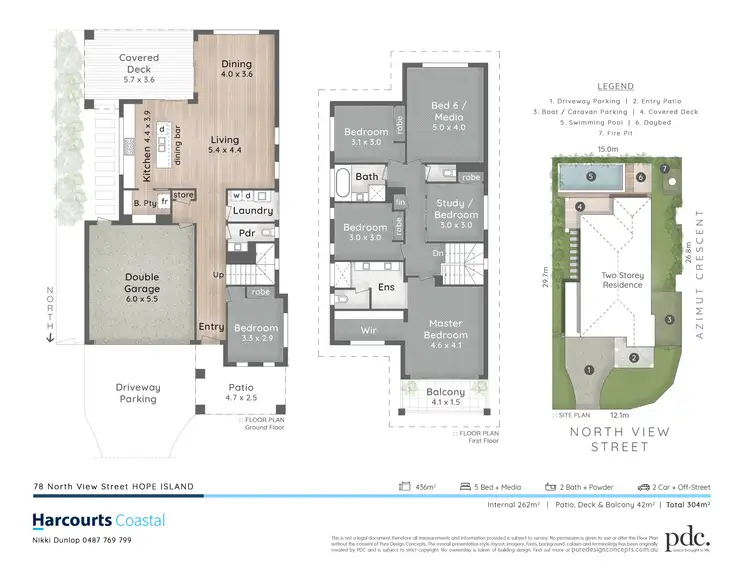 Floorplan of Homely house listing, 78 North View Street, Hope Island QLD 4212