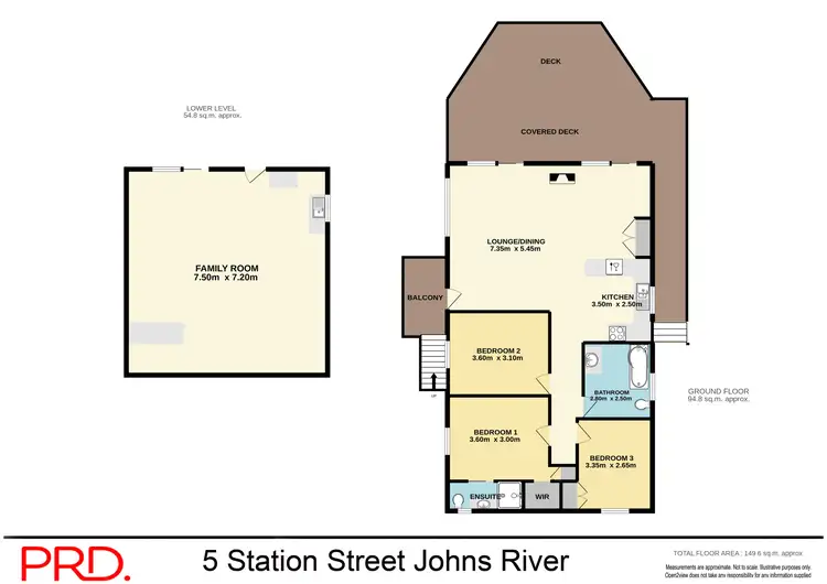 Floorplan of Homely house listing, 5 Station Street, Johns River NSW 2443