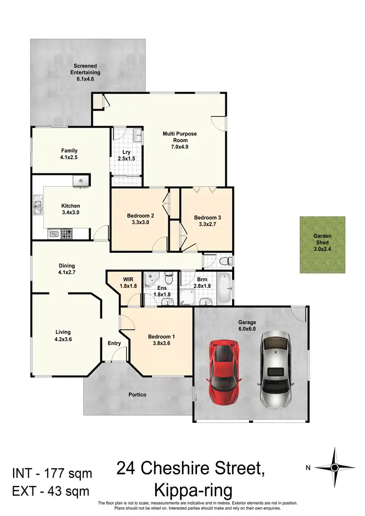 Floorplan of Homely house listing, 24 Cheshire Street, Kippa-Ring QLD 4021