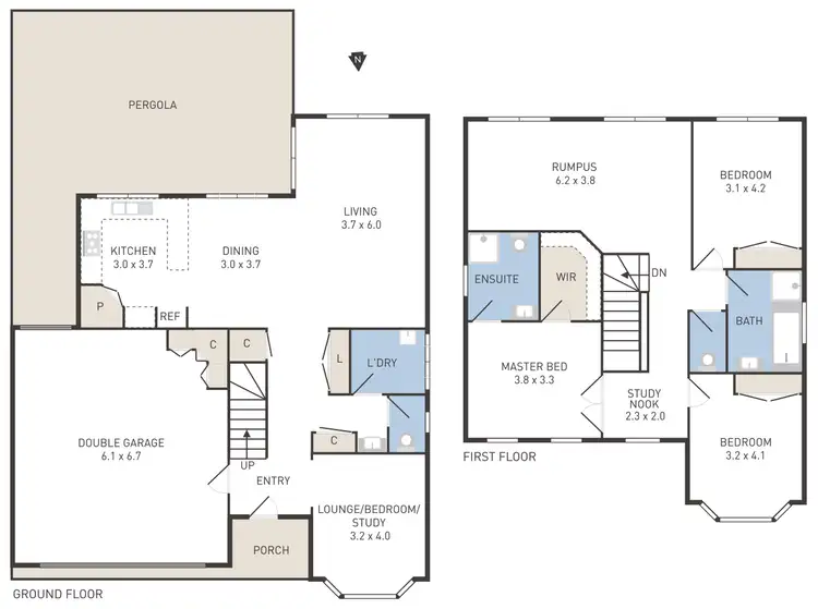 Floorplan of Homely house listing, 1 Bendigo Circuit, Caroline Springs VIC 3023