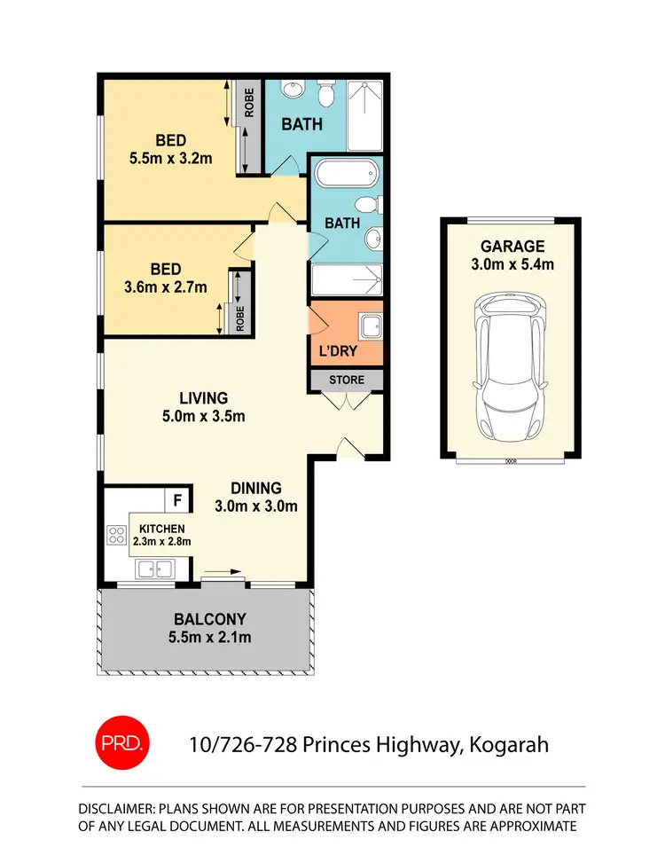 Floorplan of Homely unit listing, 10/726-728 Princes Highway, Kogarah NSW 2217