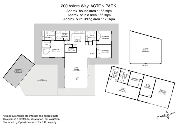Floorplan of Homely house listing, 200 Axiom Way, Acton Park TAS 7170