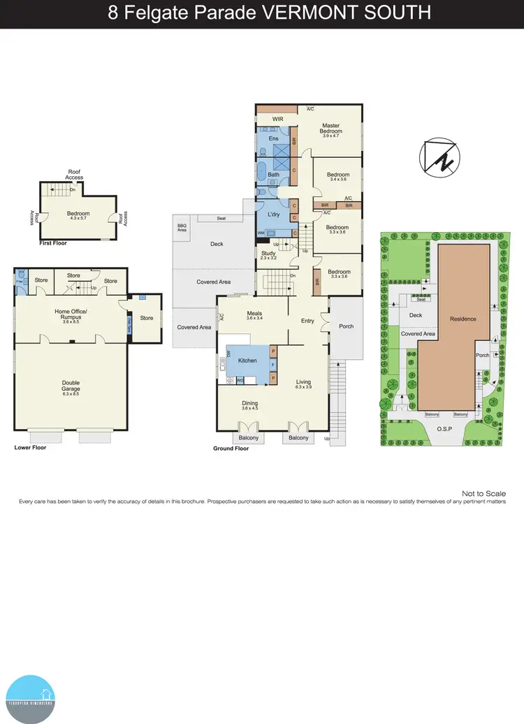 Floorplan of Homely house listing, 8 Felgate Parade, Vermont South VIC 3133