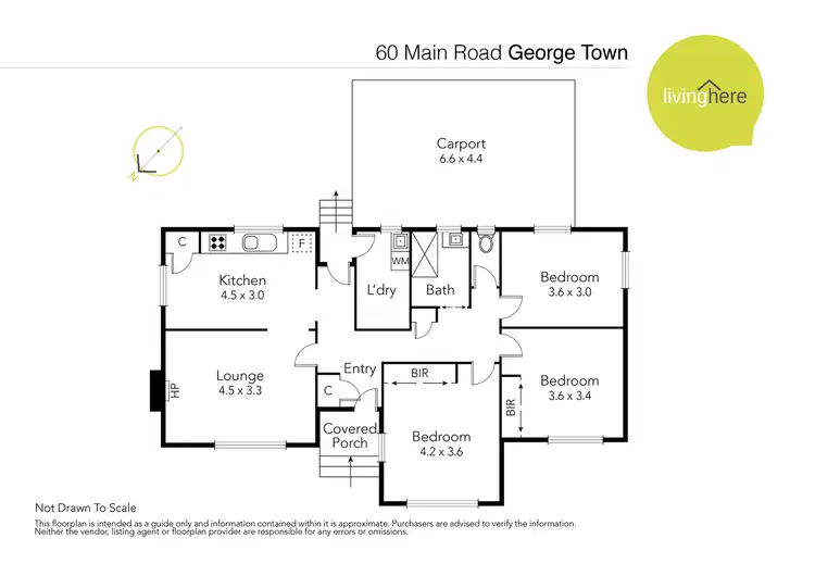 Floorplan of Homely house listing, 60 Main Road, George Town TAS 7253