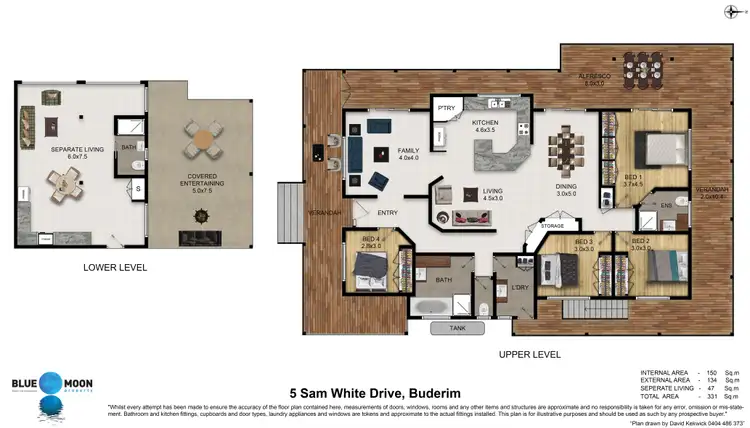 Floorplan of Homely house listing, 5 Sam White Drive, Buderim QLD 4556
