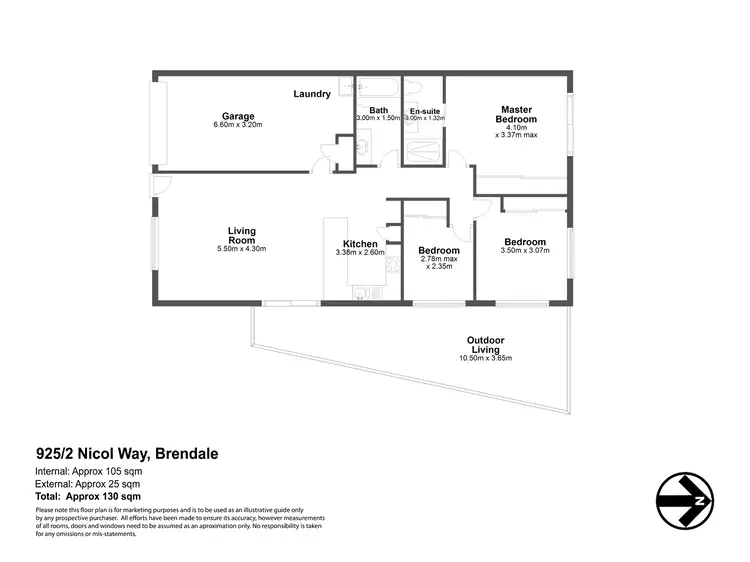 Floorplan of Homely villa listing, 925/2 Nicol Way, Brendale QLD 4500