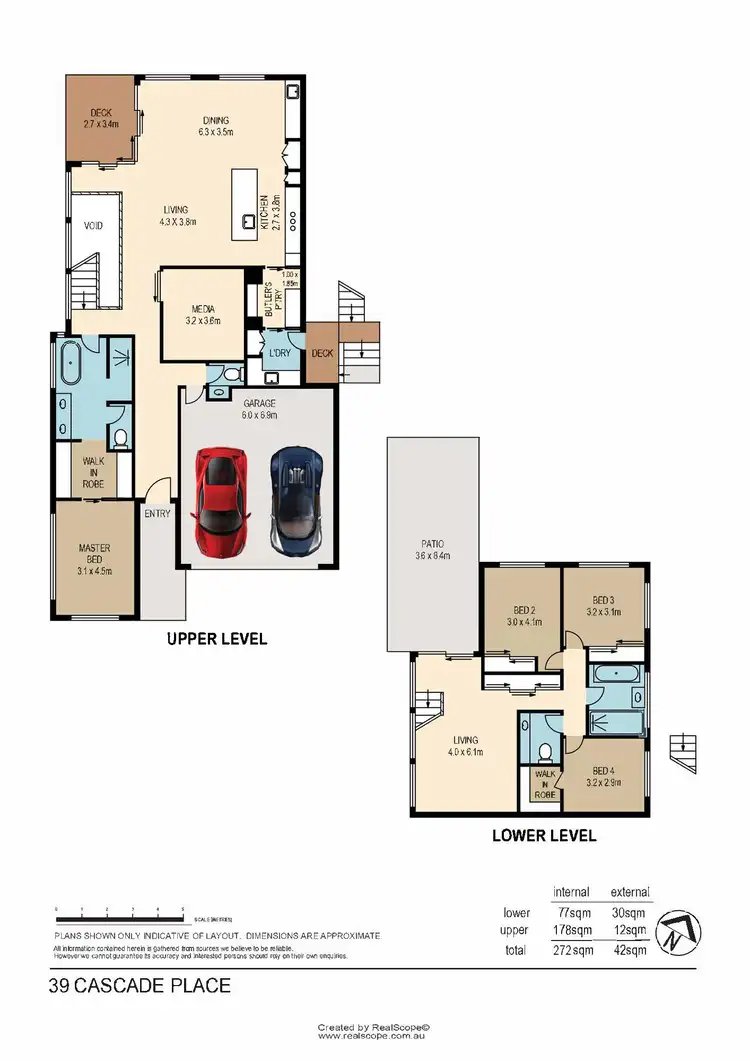 Floorplan of Homely house listing, 39 Cascade Place, Upper Kedron QLD 4055