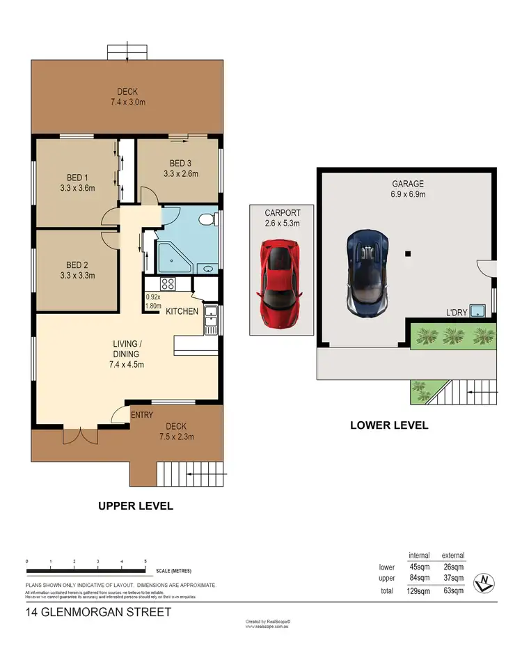 Floorplan of Homely house listing, 14 Glenmorgan Street, Keperra QLD 4054