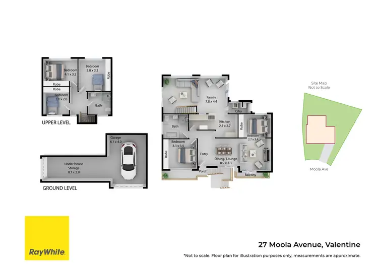 Floorplan of Homely house listing, 27 Moola Avenue, Valentine NSW 2280