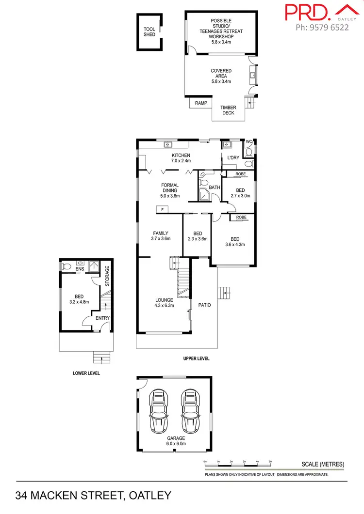 Floorplan of Homely house listing, 34 Macken Street, Oatley NSW 2223