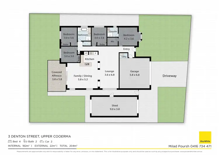 Floorplan of Homely house listing, 3 Denton Street, Upper Coomera QLD 4209