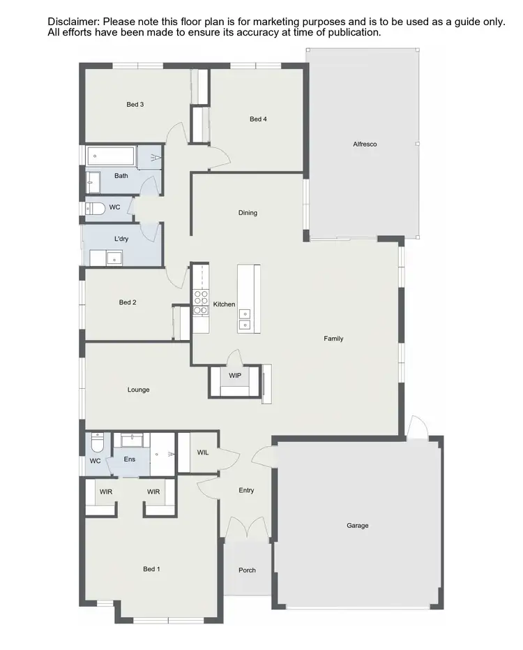 Floorplan of Homely house listing, 5 Primrose Vista, Millbridge WA 6232