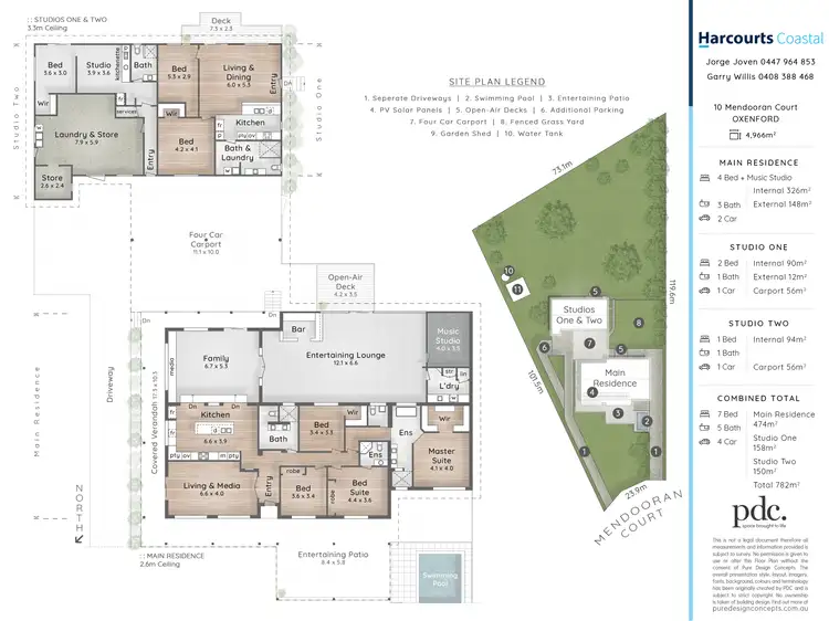 Floorplan of Homely house listing, 10 Mendooran Court, Oxenford QLD 4210