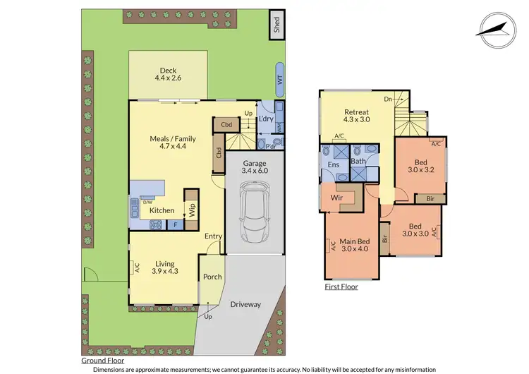 Floorplan of Homely house listing, 28 Metcalf Crescent, Rowville VIC 3178