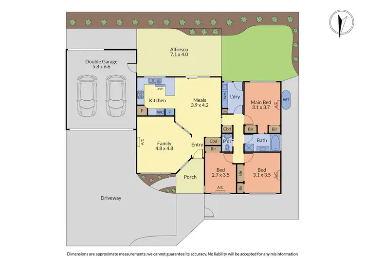 Floorplan of Homely unit listing, 2/11 Flower Street, Ferntree Gully VIC 3156