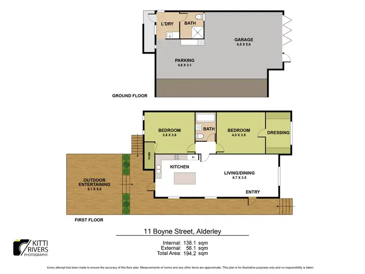 Floorplan of Homely house listing, 11 Boyne Street, Alderley QLD 4051