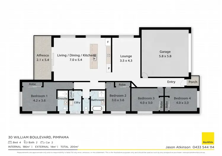 Floorplan of Homely house listing, 30 William Boulevard, Pimpama QLD 4209