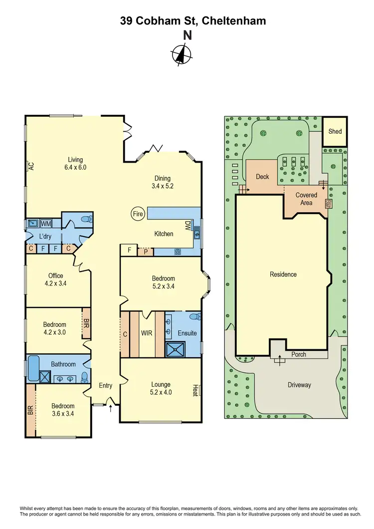 Floorplan of Homely house listing, 39 Cobham Street, Cheltenham VIC 3192
