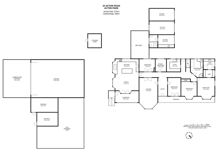 Floorplan of Homely house listing, 456 Acton Road, Acton Park TAS 7170