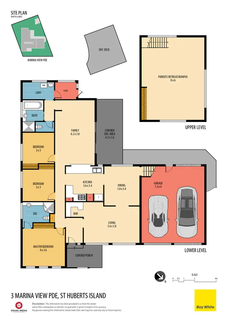 Floorplan of Homely house listing, 3 Marina View Parade, St Huberts Island NSW 2257