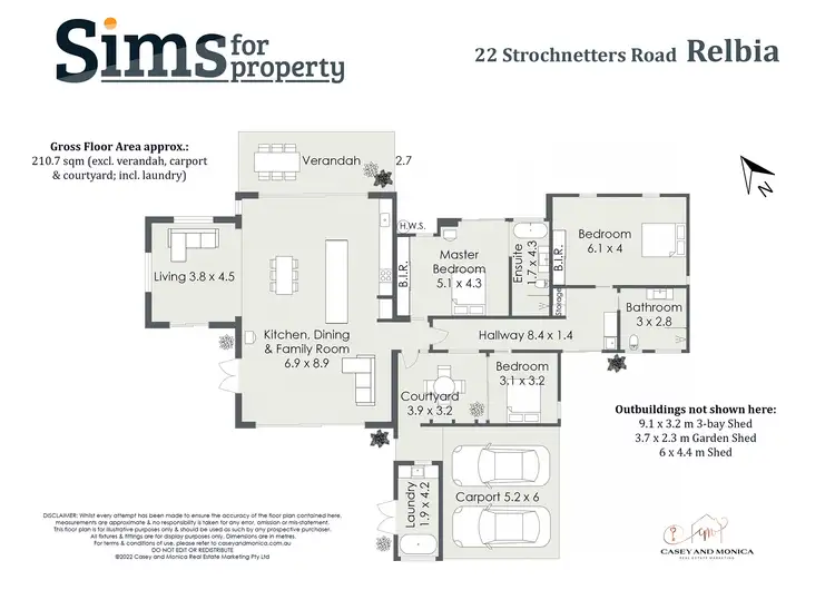 Floorplan of Homely house listing, 22 Strochnetters Road, Relbia TAS 7258