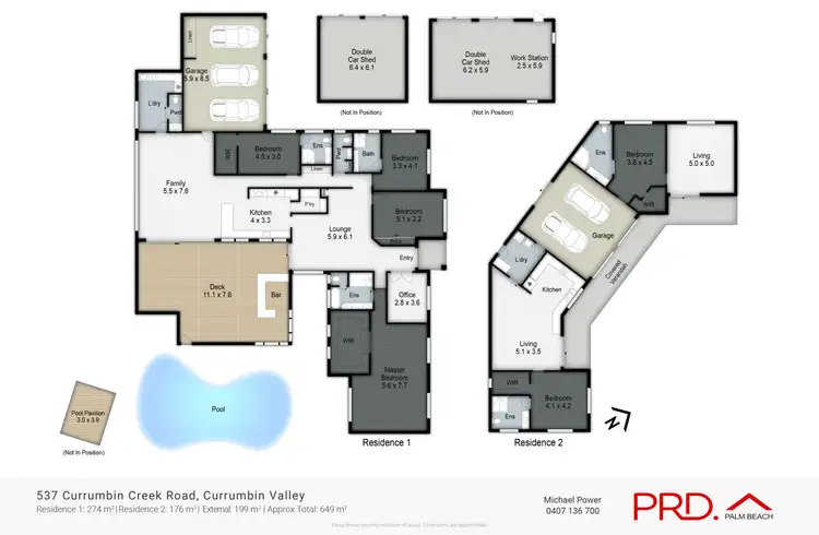 Floorplan of Homely house listing, 537 Currumbin Creek Road, Currumbin Valley QLD 4223