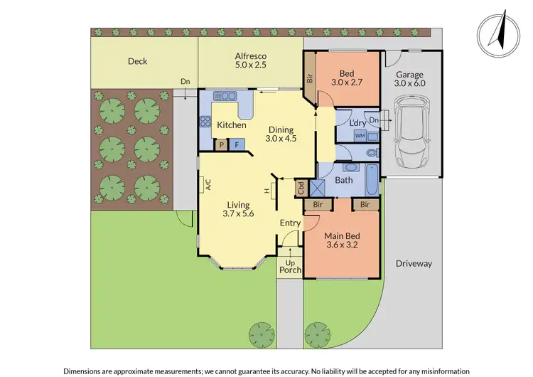 Floorplan of Homely unit listing, 1/24 David Street, Knoxfield VIC 3180