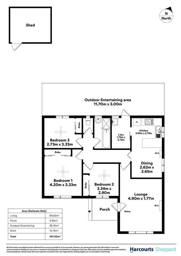 Floorplan of Homely house listing, 6 Ballantyne Street, Thebarton SA 5031